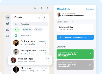 Diversas soluções de WhatsApp para a sua clínica odontológica